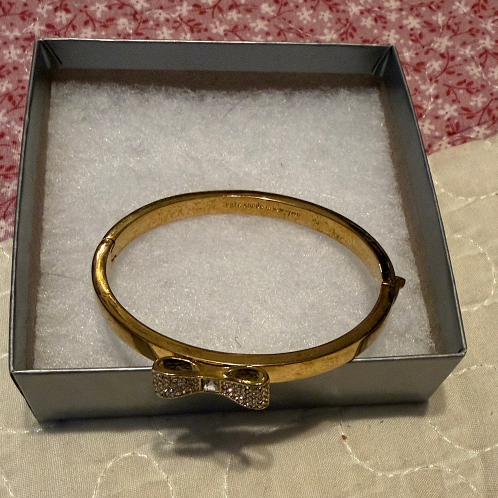 Kate Spade Gold Bow Bracelet